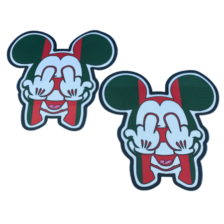 Custom Iron on Twill Patches