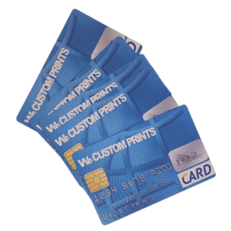 Set of Metal Business Cards