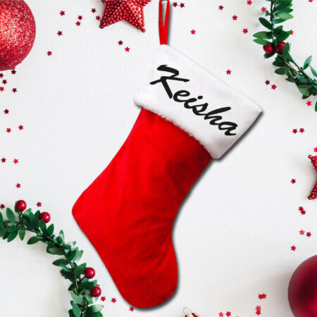 Personalized Christmas stocking
